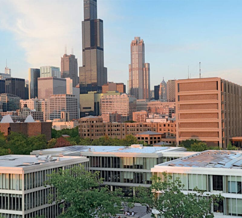 UIC recreation center LEDs