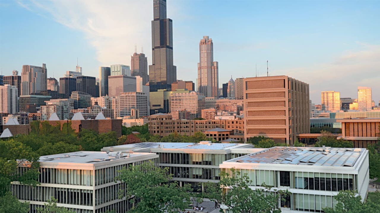 UIC recreation center LEDs