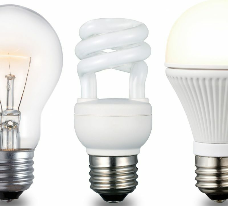 LEDs replace incandescent bulbs