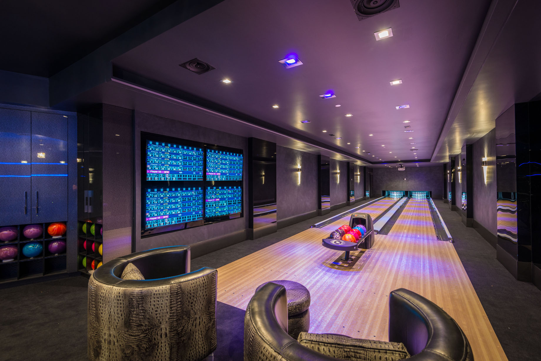 Home bowling alley